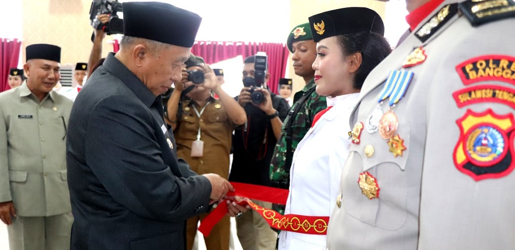 46 Paskibraka dikukuhkan Wakil