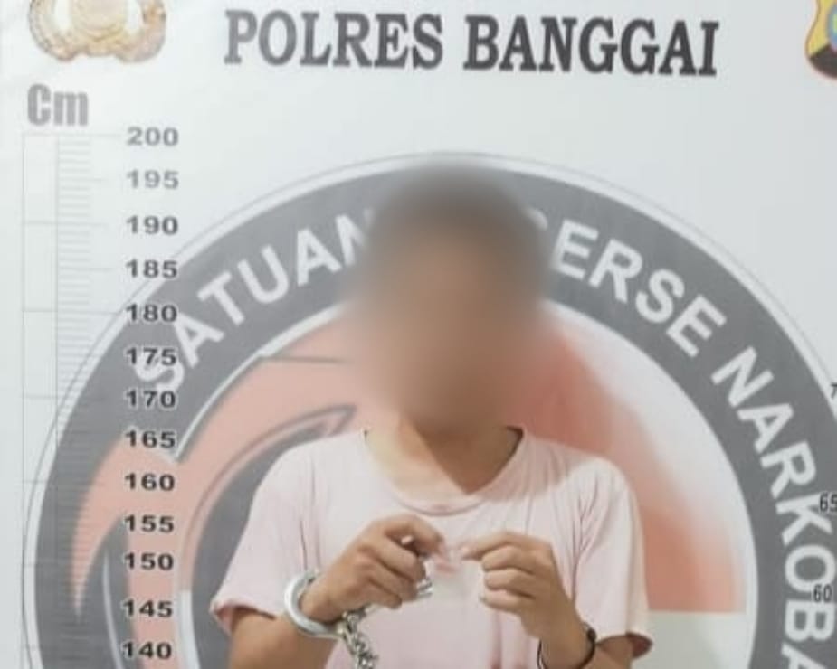 Satnarkoba Polres Banggai Tangkap